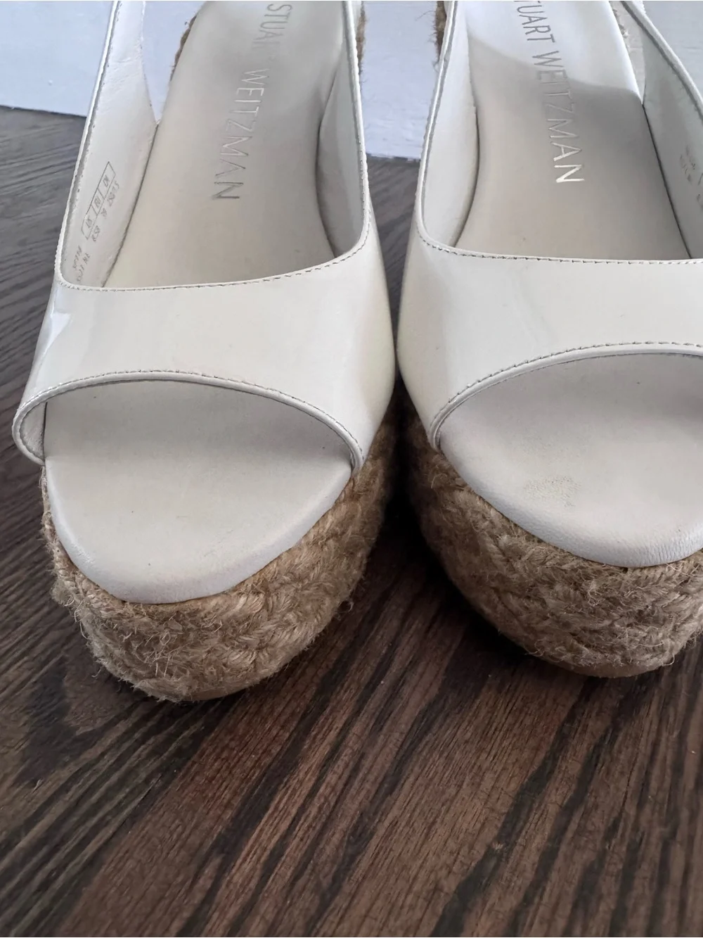 Stuart Weitzman Women's Island Espadrille Wedge Sandal 8.5
